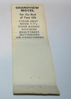 Matches Matchbook Cover Grandview Motel Boise, Idaho ID on Federal Way — photo 3