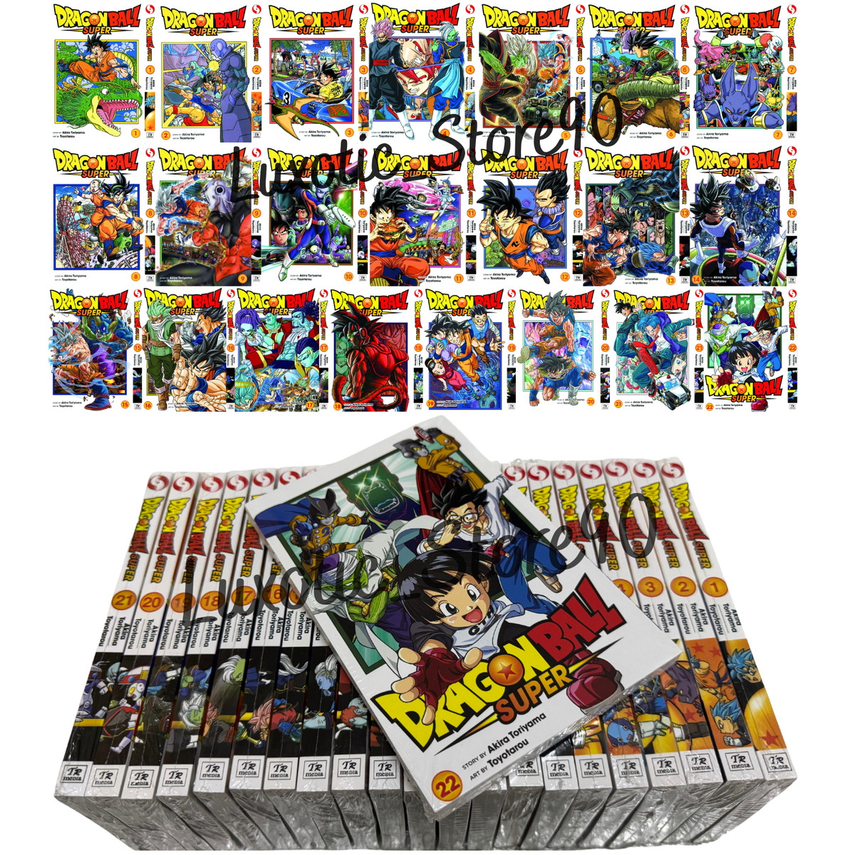 Dragon Ball Super Manga English Version Vol. 1-22 Full Set Comic