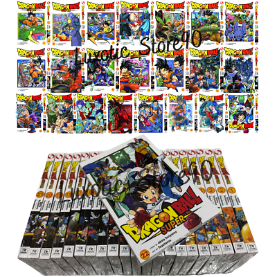 Dragon Ball Super Manga English Version Vol. 1-22 Full Set Comic