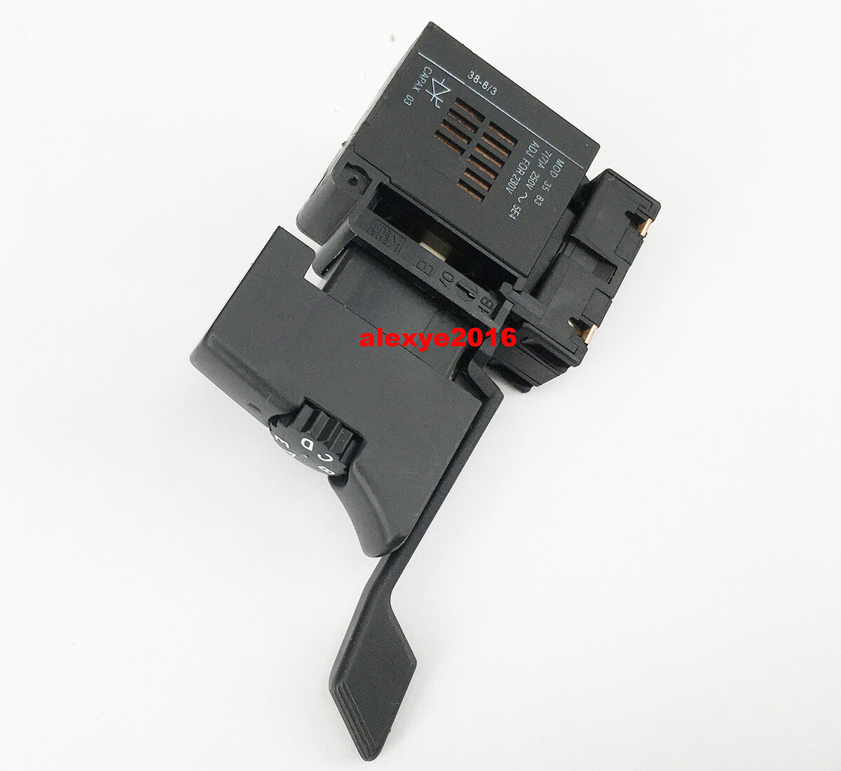 CAPAX-03 MOD:35-83 Switch 7(7)A 250V AC 5E4 ADJ FOR 230V 38