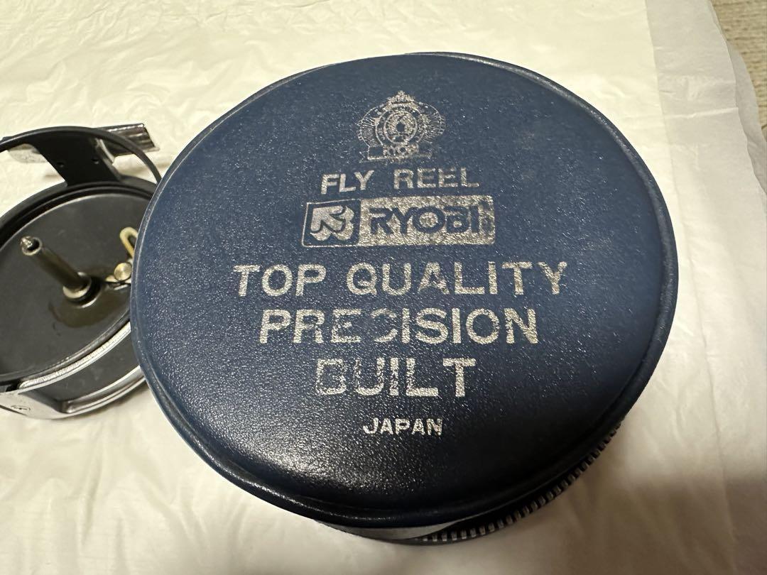 リョービフライリール４５５ Ryobi 455 Fly Reel Lightweight Used with Case, Switchrod