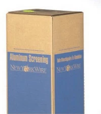 Saint-Gobain ADFORS FCS9217-M 48 In. x 25 Ft. Bright Aluminum Insect Window