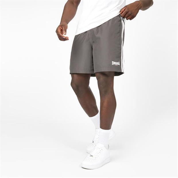 LONSDALE 2 STRIPE WOVEN SHORTSTENNIS SWIMMMING SHORTS XS M L XL