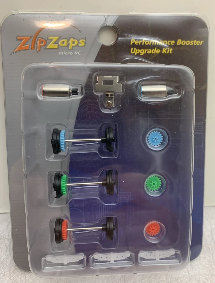 Zip Zaps Micro mustang cobra RC W/ Pfrm Booster Upgrade & SpongeBob Kits NIB - Image 3 of 4