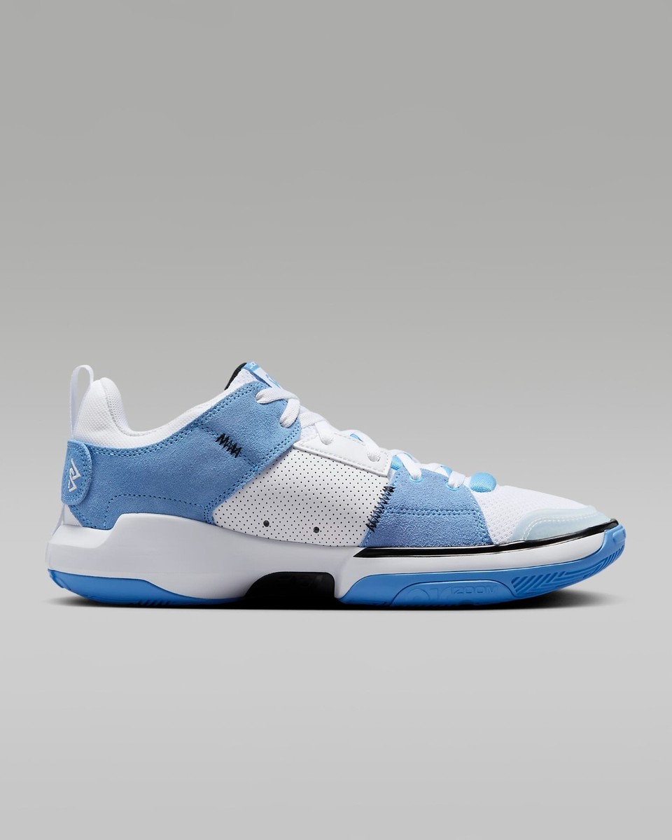 New Nike Jordan One Take 5 PF Shoes - White/ Legend Blue (FD2336
