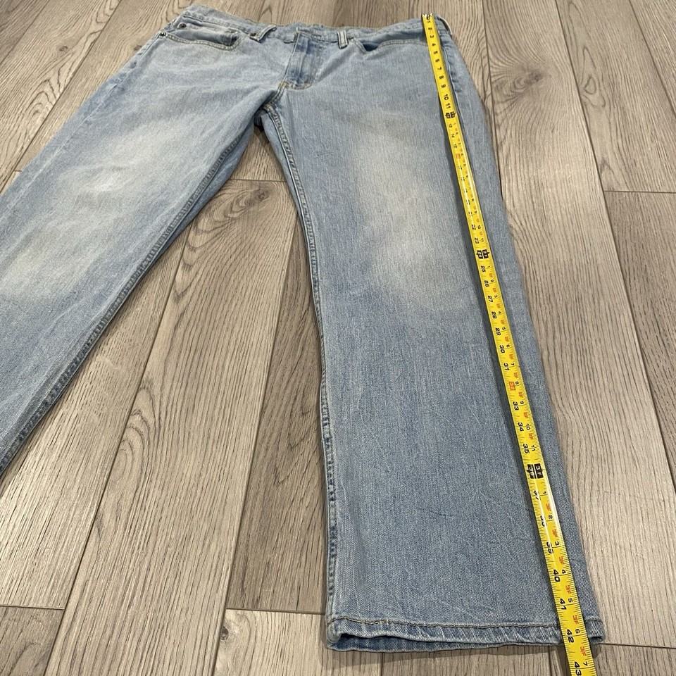 Levi Strauss 514 Denim Jeans Men’s Size W 34 L 32 Straight Stretch