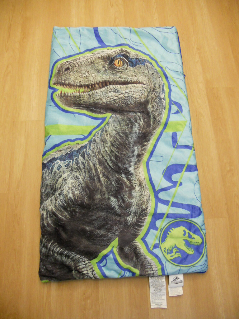 Jurassic World 2018 Child's Sleeping Bag 25" W X 45" L eBay