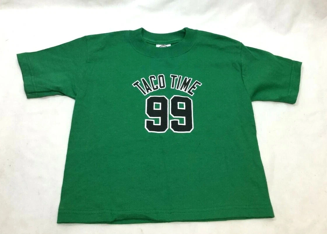 Boston Themed Tacko Fall #99 Taco Time Celtics T Shirt Youth Childrens  Medium