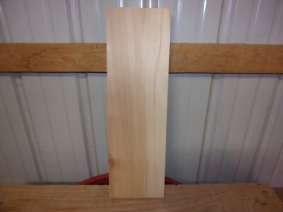 1 PC MAPLE LUMBER WOOD KILN DRIED BOARD 22 3/4''X 7''X 1'' LOT 822L 1/4 SAWED FLAT