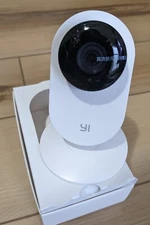 YI 720p Wi-Fi Indoor WiFi Cameras, used, White