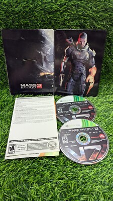 Mass Effect 3 - N7 Collector's Edition (Microsoft Xbox 360, 2012) Tested READ!