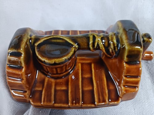 vintage mccoy wishing well ceramic cookie jar wish i hada cookie - Picture 10 of 24