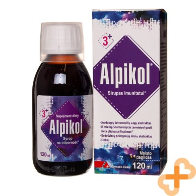 ALPIKOL Syrup for Immunity 120ml Multivitamin Multimineral Food Supplement
