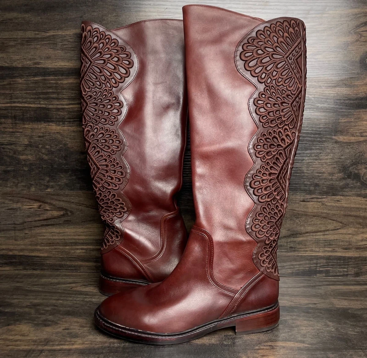 Gianni bini embroidered boots clearance