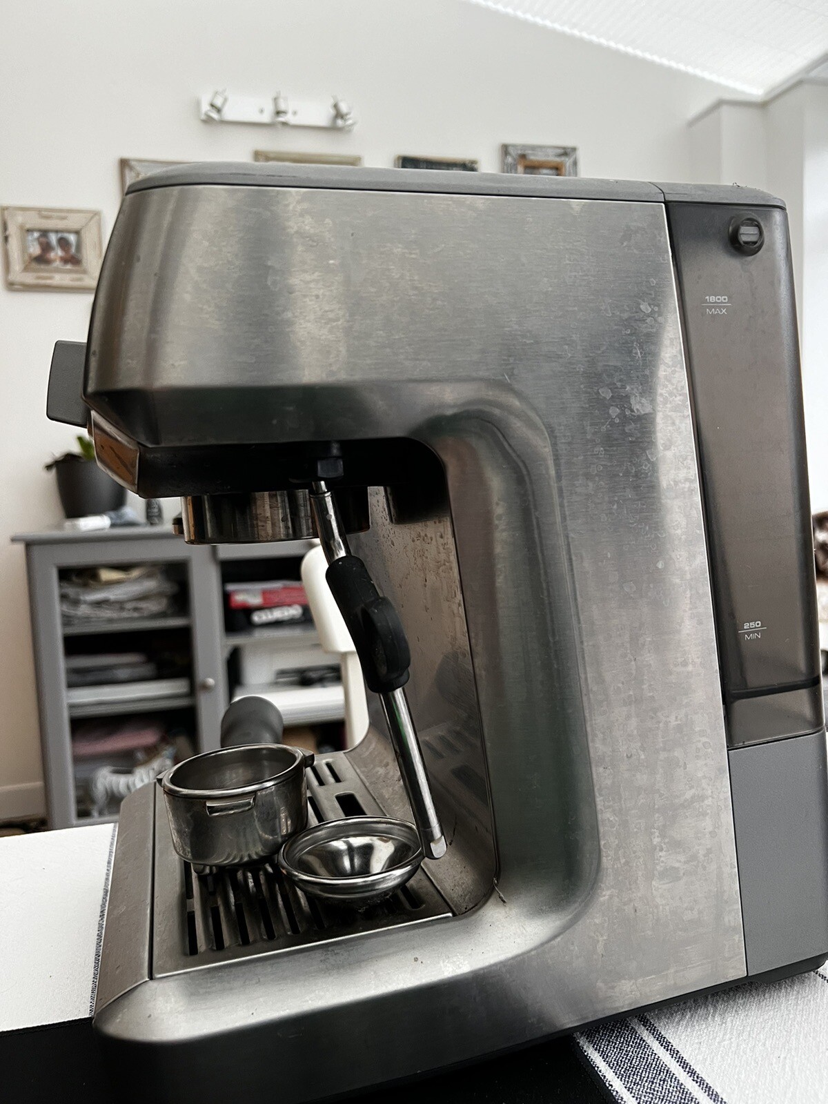 Sage the Duo Temp Pro Espresso Coffee Machine, Brushed Stainless Steel