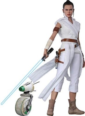 1/6 Star Wars The Rise of Skywalker Rey and D-O Set Hot Toys