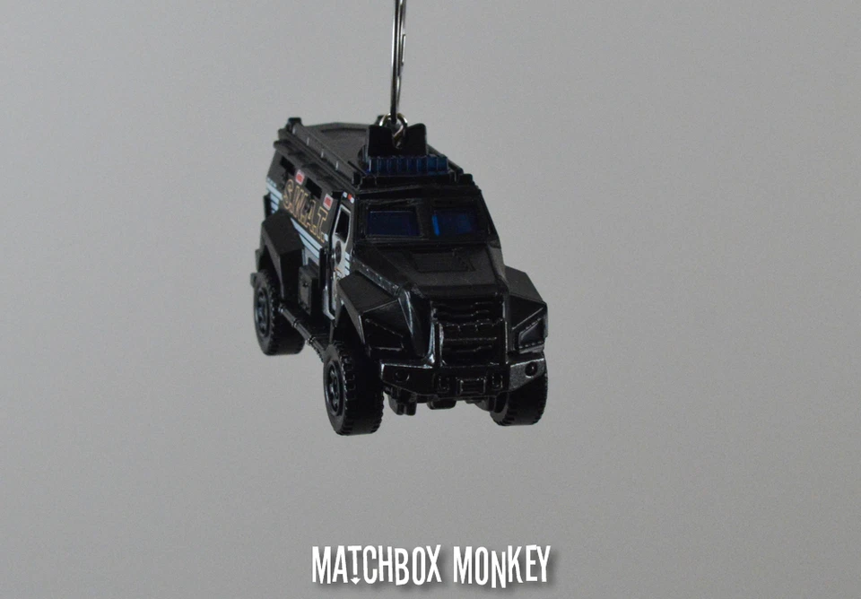 Police SWAT Unit Truck Special Forces 1/64 Custom Christmas Ornament Adorno - Image 3 of 4