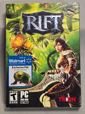 Rift Walmart Shambler Hatchling Pet Trion World's PC DVD ROM 2011 Nvidia Rated T