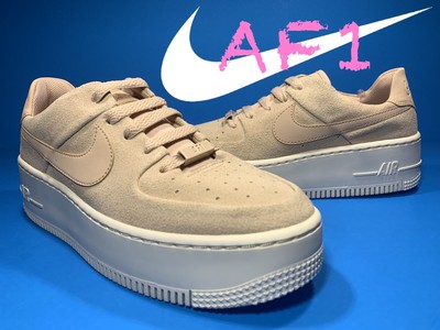 nike air force 1 sage low pink suede