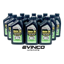 Toyota Lexus Genuine 0W20 Synthetic Motor Oil  Case of 12 Quarts  00279-0WQTE