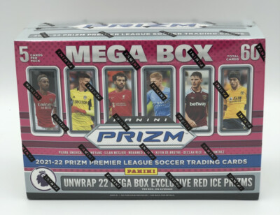 2021-22 Panini Prizm Premier League Soccer MEGA Box Sealed. 