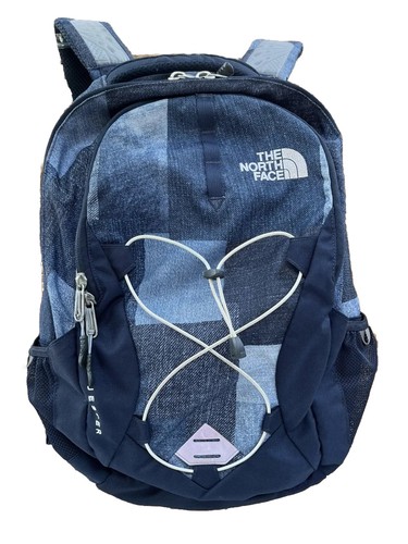The North Face Jester Flexvent Rucksack SELTEN Denium quadratischer Stil Multi-Pocket