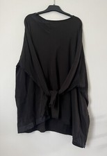 RUNDHOLZ HAUT TUNIQUE ASYMÉTRTIQUE MOKA TAILLE S NEUF/ETIQUETTE