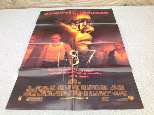 1997 187 Original Movie House Full Sheet Poster