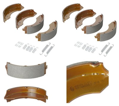 Bremsbacken Anhänger Bremsbeläge 230x40 kompatibel für AL-KO 2360 2361
