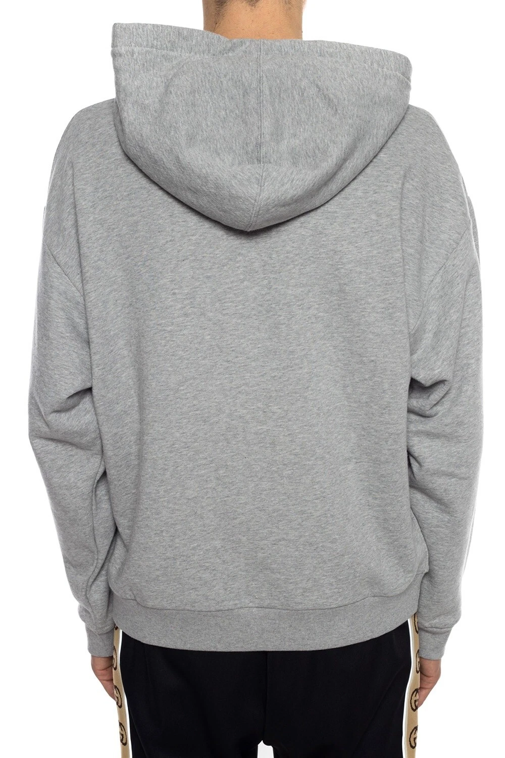 Felpa con cappuccio uomo nuova lusso originale Gucci 604974 taglia L