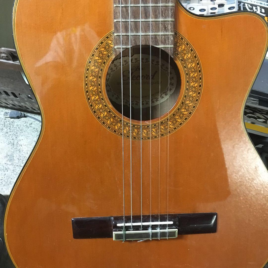 Classical Acoustic Guitar ARIA ELECORD C-42 Natural Hand