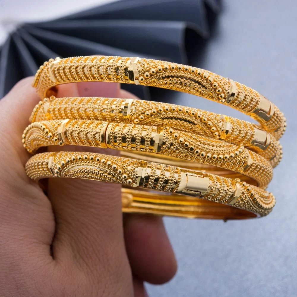 Gold bracelet for best sale bride