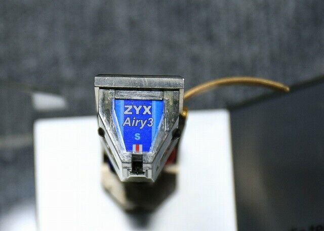 ZYX AIRY 3 S MC Phono Cartridge Yamamoto Sound Craft HS-3 Headshell USED JAPAN
