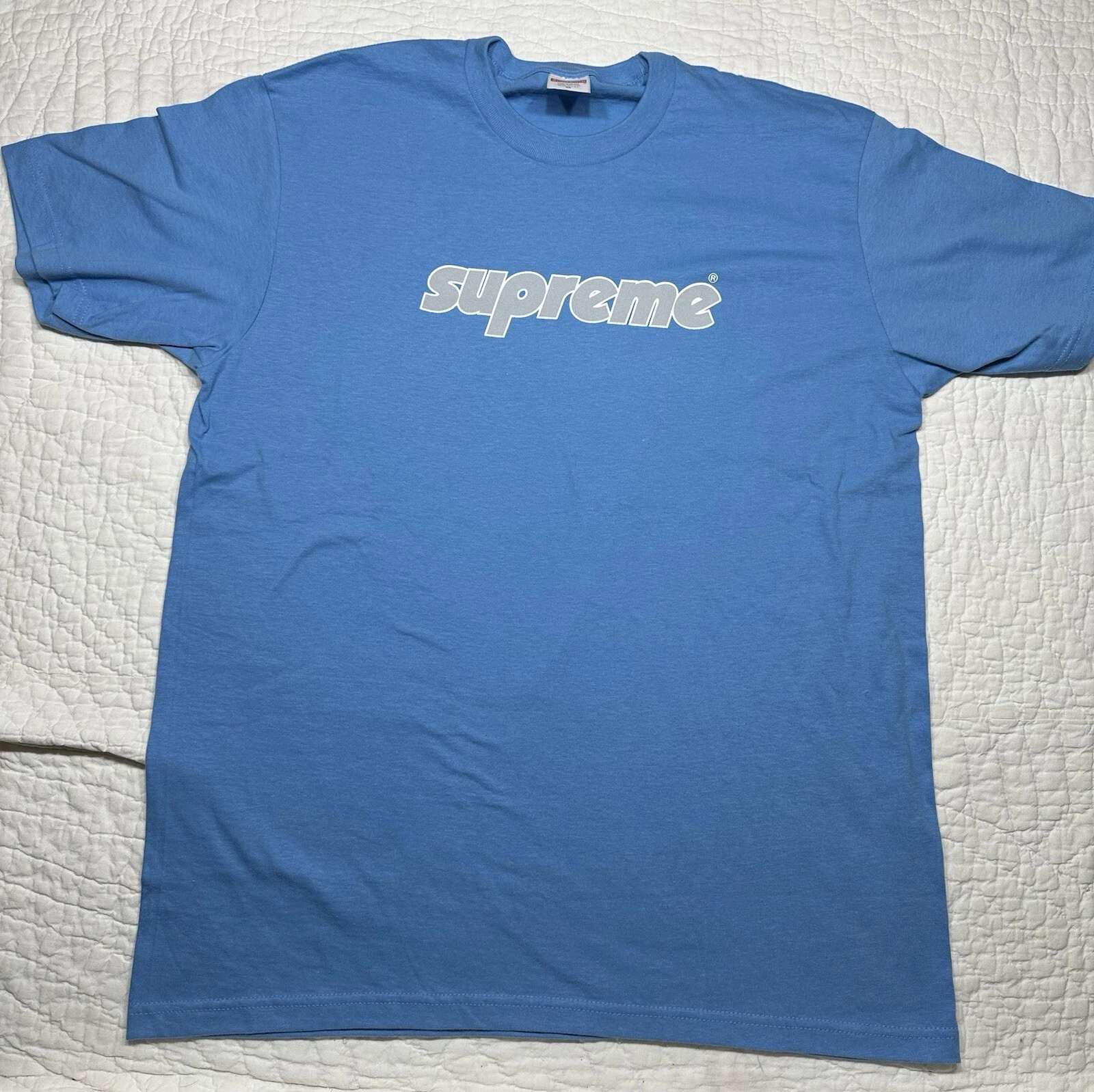 Tee shirt Supreme Pinline « Bleu vif » SS24 taille M