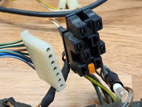 ✅ 85-88 OEM BMW E28 528e HVAC Heater Blower Motor Fan Box Control Wiring Harness - Picture 6 of 16