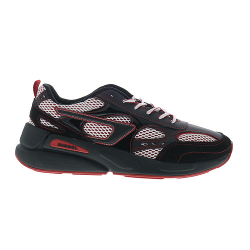 Diesel S-Serendipity Sport X S Mens Black Leather Lifestyle Sneakers Shoes