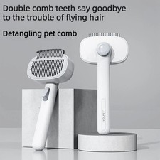 Pet Grooming Brush for Cats Dogs Long Hair Shedding Detangling Massage Tool
