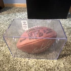 New ListingDan Manrino Wilson Signed NFL Football Dolphins Original With Display