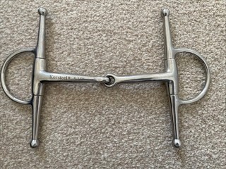 Full Cheek Eggbutt Snaffle 5.5” Korsteel