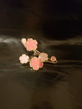 Crocs Pink Flower Cherry Blossom Charm Authentic Jibbitz One Piece