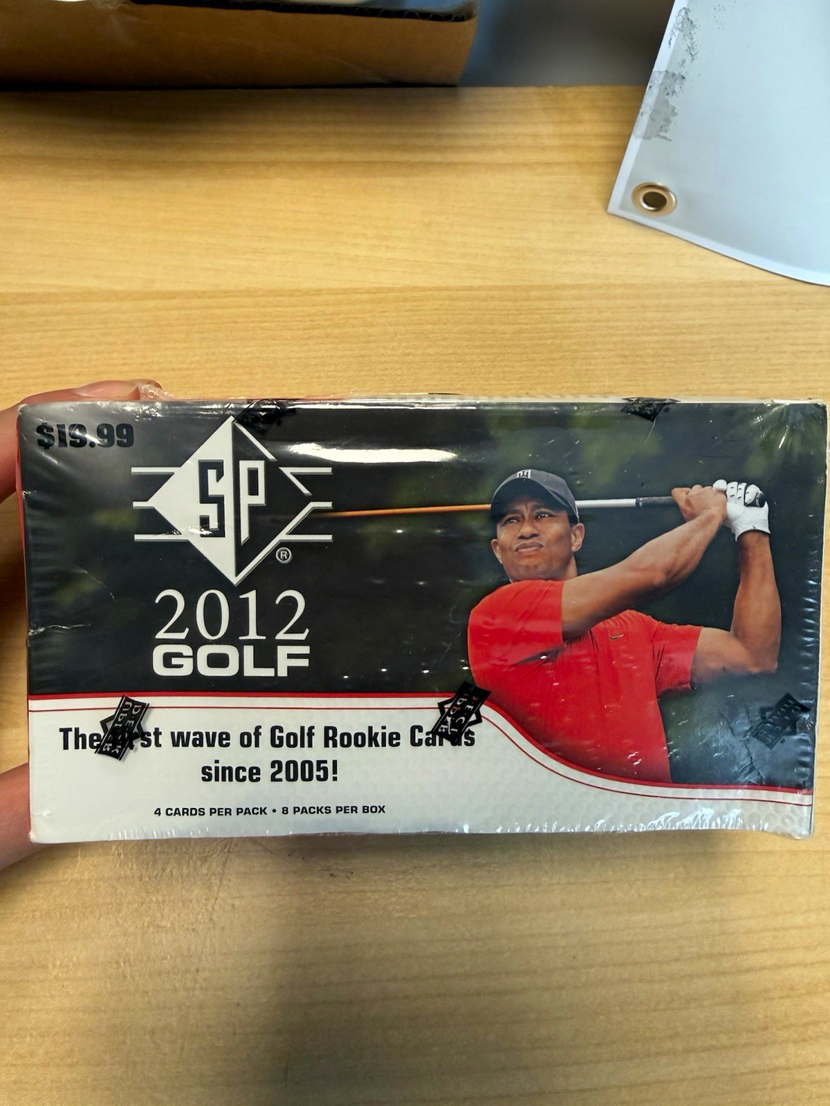 Upper Deck SP 2012 Golf Trading Card Box 32 Karten Tiger Woods Rookie PGA