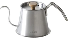 KOGU Two Drip Pot Pro 500ml Coffee Pot with Lid Kettle Stainless Steel Outdoor 4