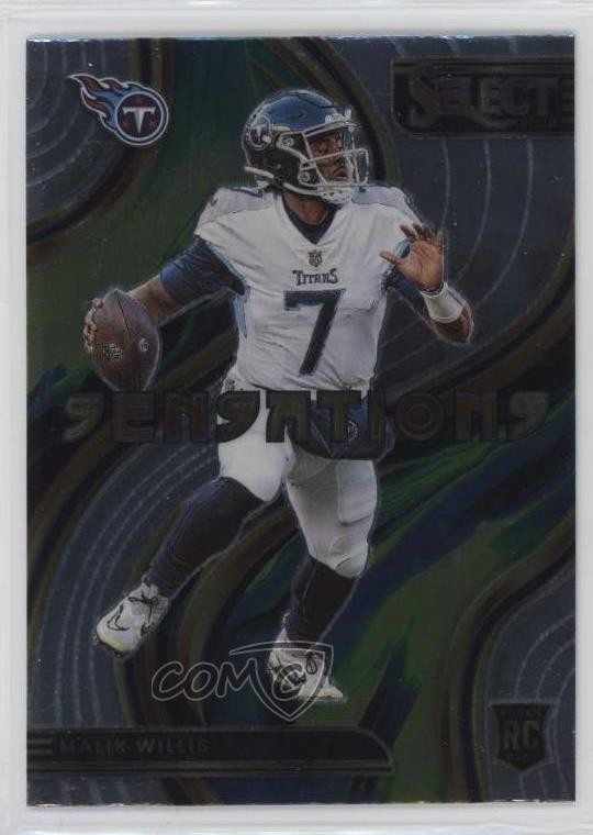 2022 Panini Select Sensations Malik Willis #SEN-21 0e3p