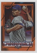 2020 Topps Fire Orange 122/299 Carlos Carrasco #82 ni4