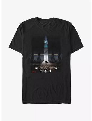 Star Wars: Visions Screecher's Reach Poster T-Shirt Unisex Black