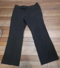 Venezia Women's Black Pants Size 14 Regular Stretch 