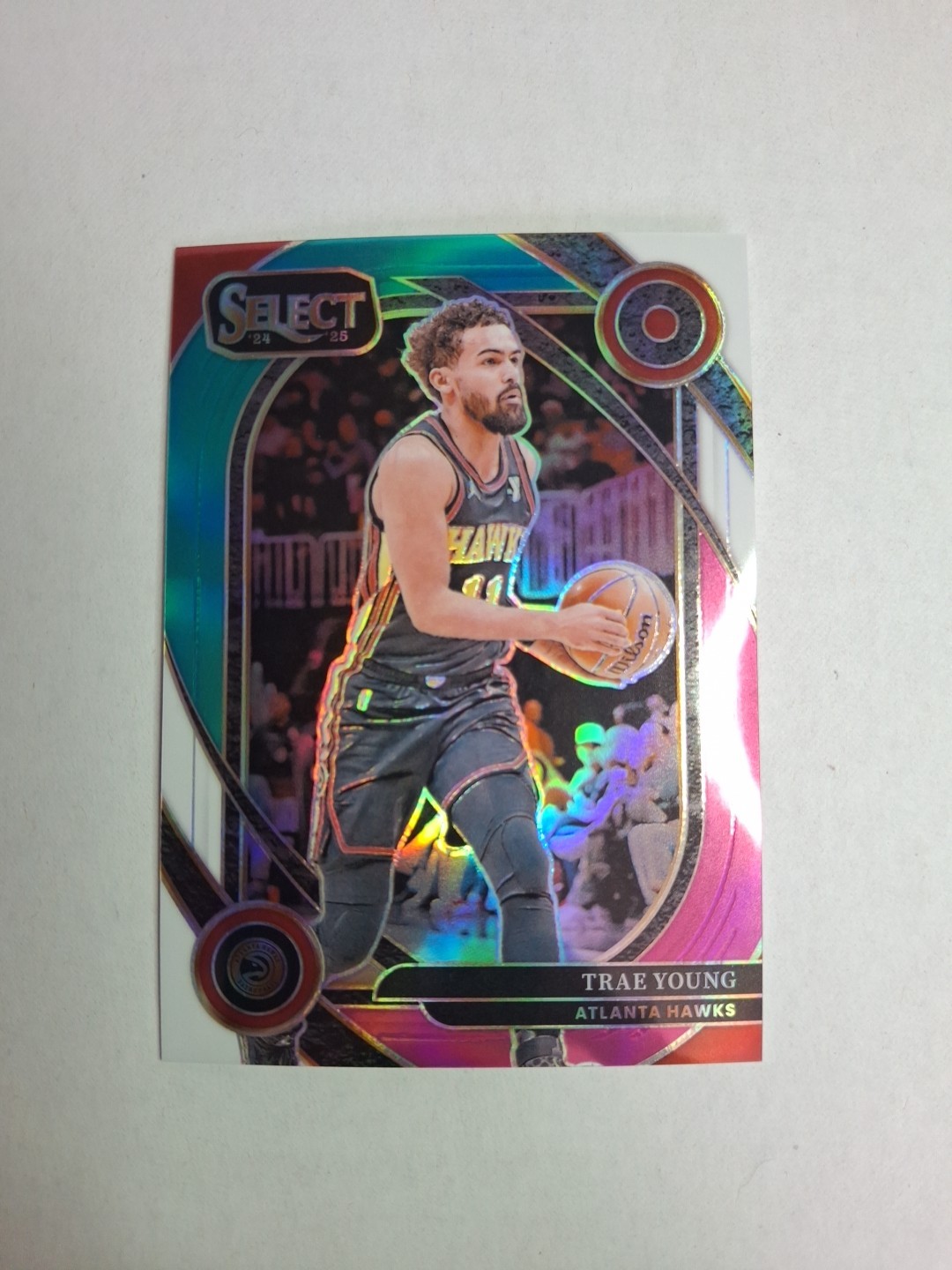 24-25 Select Courtside Trae Young #223 Teal White Pink #/49