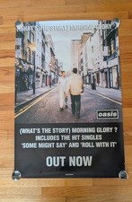 RARE! OASIS: WHAT'S THE STORY MORNING GLORY- Promo Poster Sony 1995