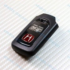For 2015 Honda Civic Accord Fit Crv Jazz Crz Mugen Red H Key Fob Back Cover Jdm