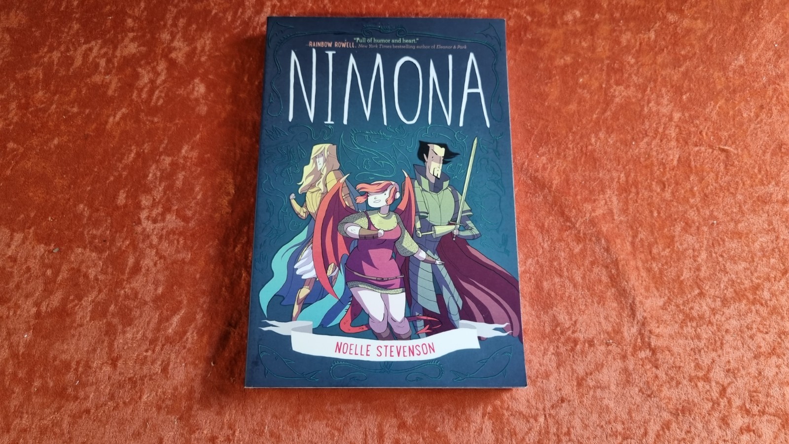 Nimona TPB Graphic Novel N. D. Stevenson 2015 HARPER TEEN 10183